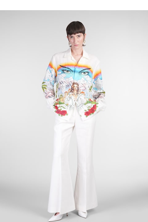 Casablanca Topwear for Women Casablanca Shirt In Multicolor Silk