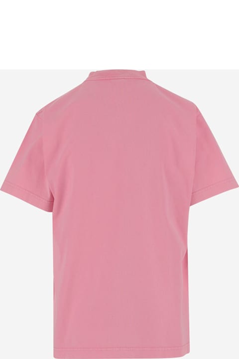 أدوات منزلية Balenciaga Pink Cotton T-shirt