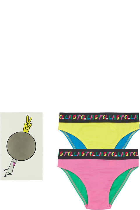 Stella McCartney Kids Underwear for Boys Stella McCartney Kids Set Slip Con Logo