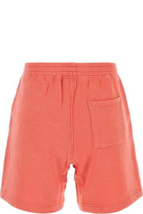 Homeware Sporty 
Rich Salmon Pink Stretch Cotton Shorts