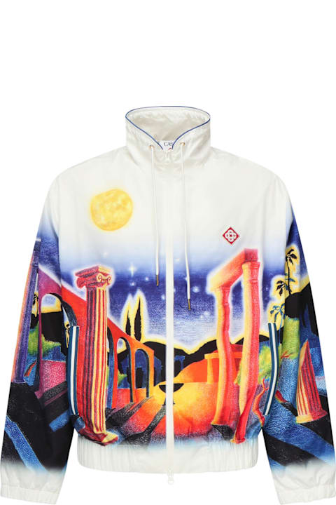 Casablanca for Men Casablanca Midnight Acropolis Windbreakerb