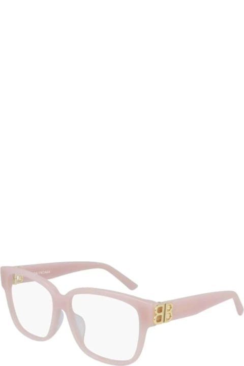 Balenciaga Eyewear Eyewear for Women Balenciaga Eyewear Bb0104o004 Pink Gold Transparent