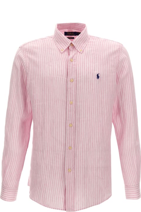 Homeware Polo Ralph Lauren Striped Linen Shirt