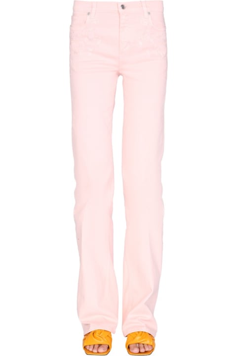 Homeware Etro Jeans With Embroidered Floral Detail