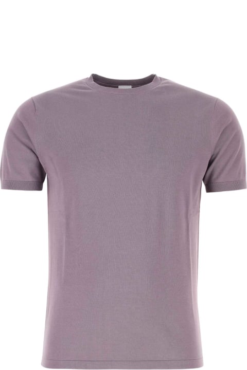 Aspesi Topwear for Women Aspesi Lilac Cotton T-shirt