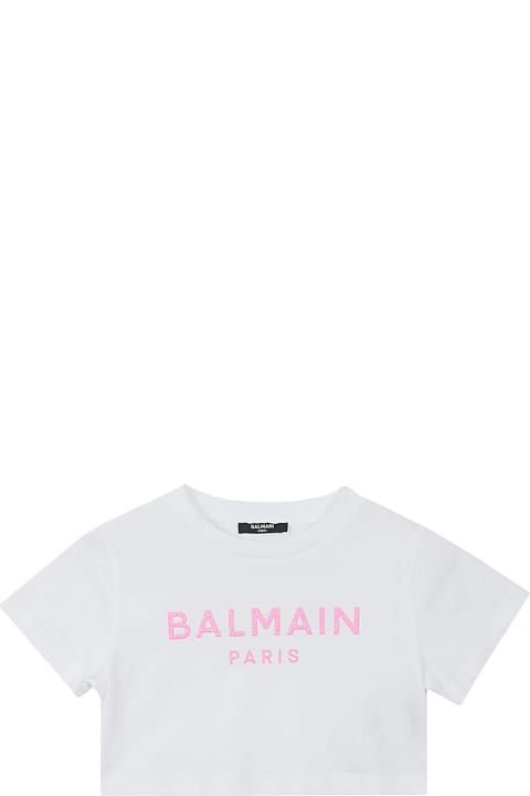 Topwear for Girls Balmain T Shirt