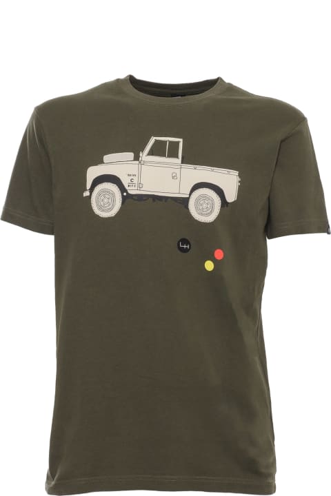 Fashion for Men Deus Ex Machina Military Green T-shirt