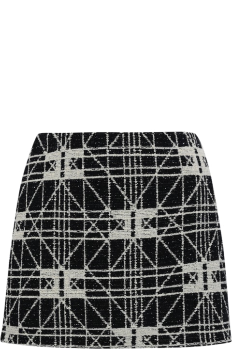 Elisabetta Franchi for Women Elisabetta Franchi Tweed Skirt With Logo