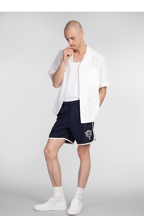 Drôle de Monsieur Clothing for Men Drôle de Monsieur Shorts In Blue Polyester