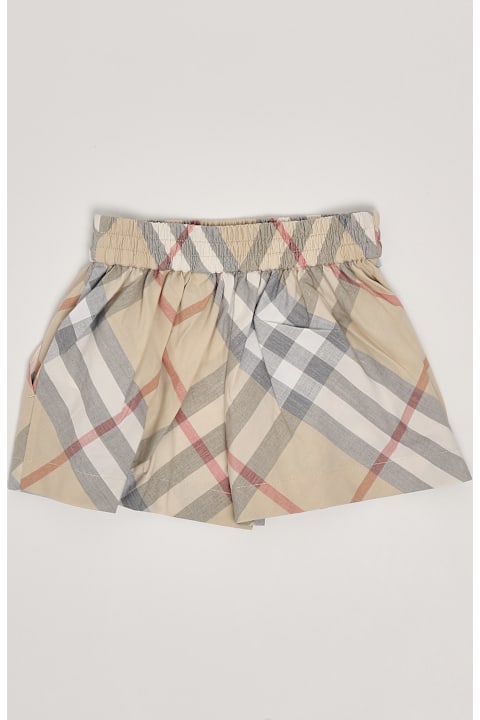 Burberry Clothing for Baby Girls Burberry Marcy Chk Shorts Shorts