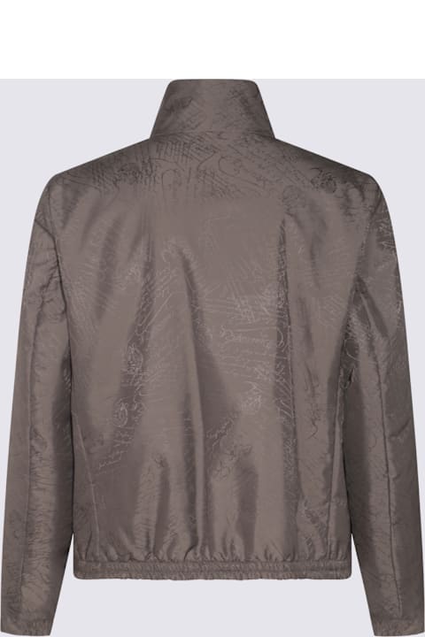 Fashion for Men Berluti Dark Grey Casual Jacket