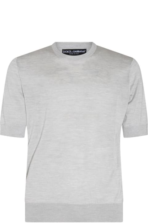 Dolce & Gabbana Sale for Men Dolce & Gabbana Short-sleeved Knitted T-shirt