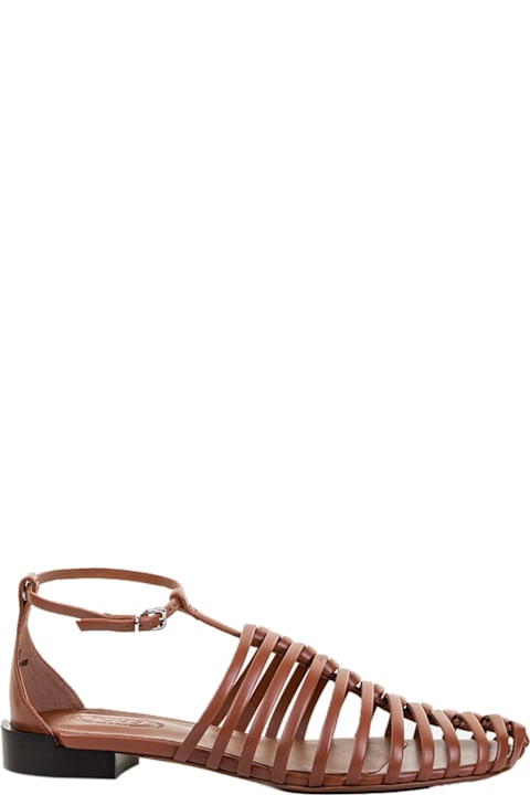 ウィメンズ Tod'sのハイヒール Tod's Calfskin Strap Sandal