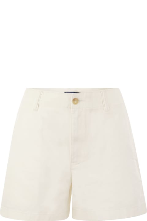 Polo Ralph Lauren Pants & Shorts for Women Polo Ralph Lauren Twill Chino Shorts