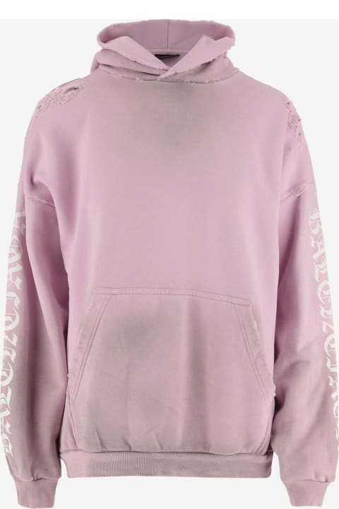 Balenciaga Sweaters for Women Balenciaga Cotton Hoodie With Logo