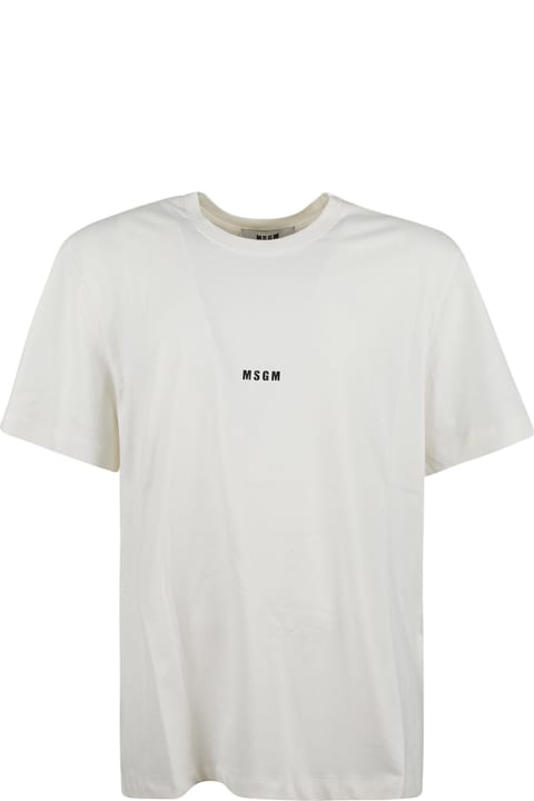 Topwear for Men MSGM Small Chest Logo T-shirt
