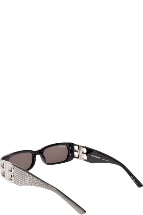 Dynasty Rect 0096s Acetate And Strass