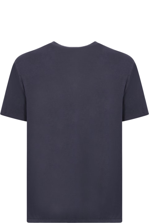 Lyocell Blend Blue T-shirt