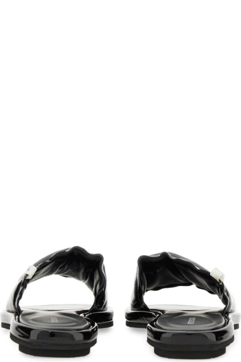 サンダル・ミュール PREMIATA SS24 SLIDE SANDAL (M6650_NERO) Premiata Slide Sandal | italist