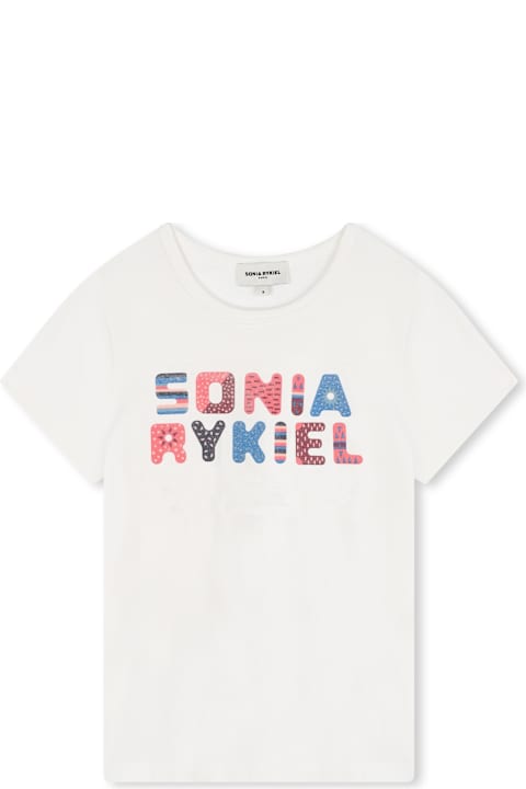 Sonia Rykiel for Girls Sonia Rykiel T-shirt Con Logo