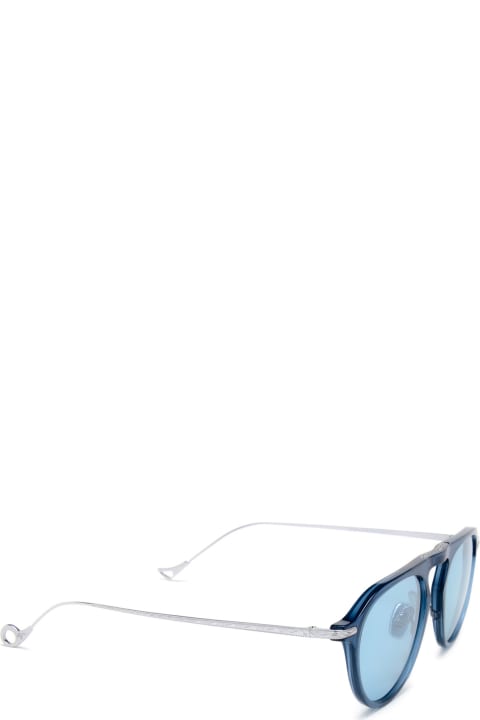 Eyepetizer Eyewear for Men Eyepetizer Steven Transparent Blue Sunglasses