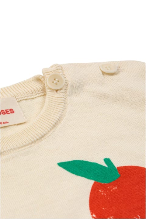 Bobo Choses T-Shirts & Polo Shirts for Baby Girls Bobo Choses Baby Tomato Knitted T-shirt