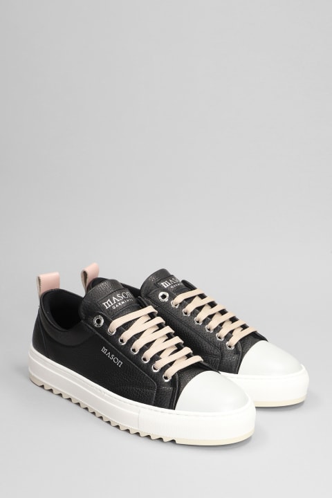 Astro Sneakers In Black Leather