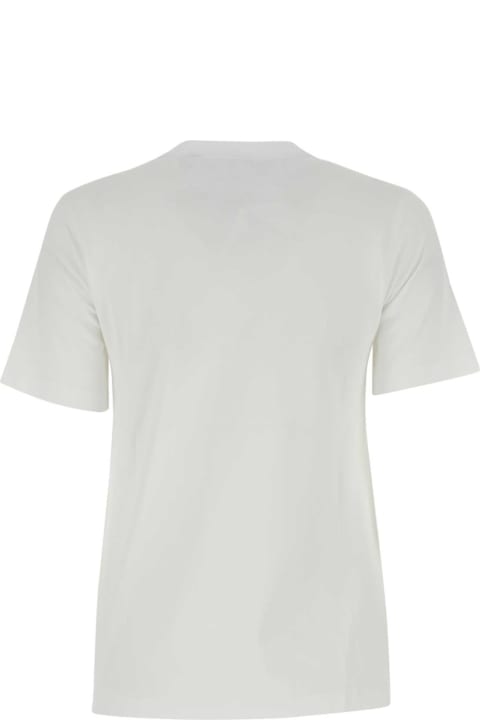 Homeware Burberry White Cotton T-shirt