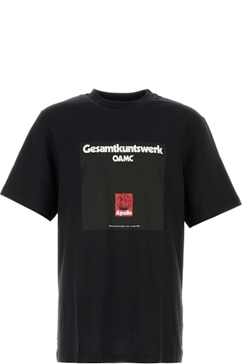 OAMC Men OAMC Black Cotton T-shirt