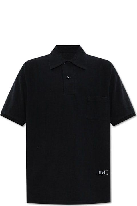 ملابس علوية لـ القسم الرجالي Maison Margiela Polo With Logo
