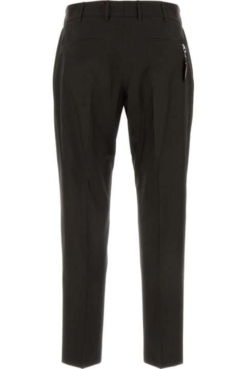 PT01 Clothing for Men PT01 Chocolate Stretch Cotton Pant