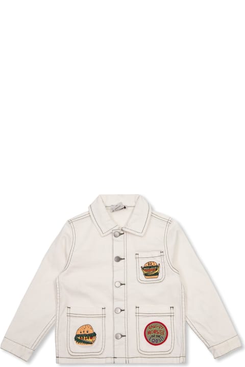 Fashion for Kids Stella McCartney Stella Mccartney Kids Jacket In Organic Cotton