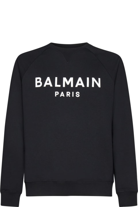 Balmain for Men Balmain Logo Print Sweatshirt