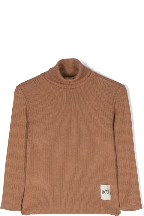 Turtleneck Sweater With Patch