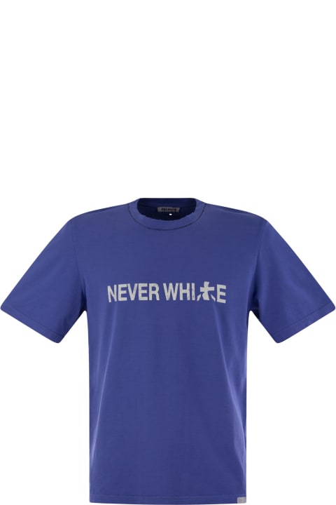 Fashion for Men Premiata Never White Cotton T-shirt