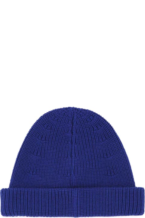 Hi-Tech Accessories for Women VETEMENTS Blue Wool Beanie Hat