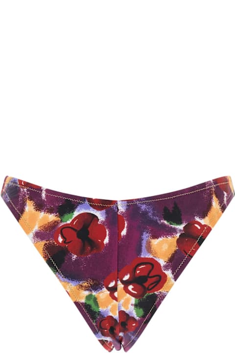 Homeware Reina Olga Printed Stretch Nylon Brigitte Bikini Bottom
