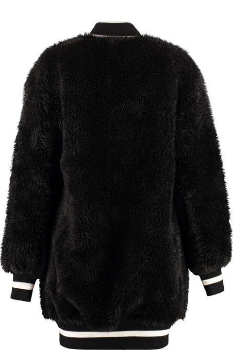 Off-White for Women Off-White Faux Fur Cardigan