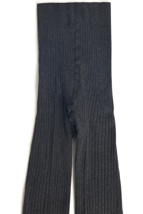 Underwear & Nightwear for Women Max Mara 'zavorra' Grey Cotton Blend Tights