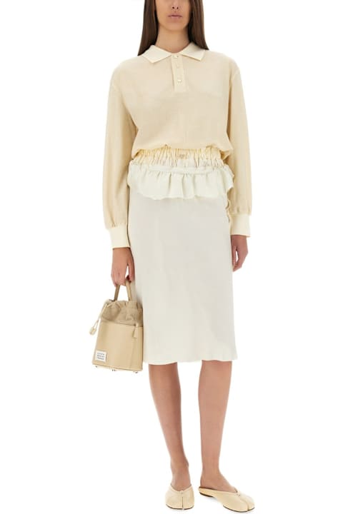 Maison Margiela for Women Maison Margiela Polo Midi Dress