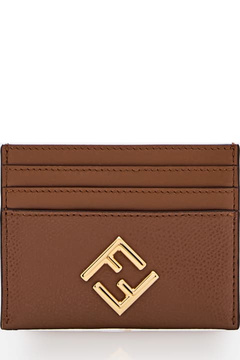 Wallets for Women Fendi Leather Cardholder