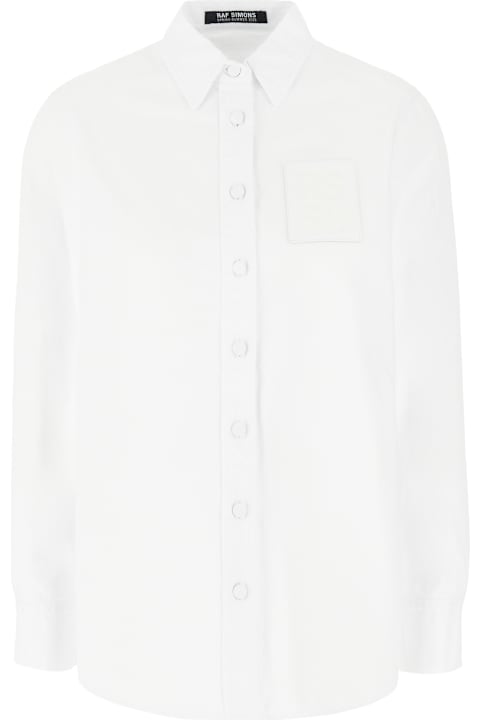 Raf Simons for Women Raf Simons White Poplin Shirt