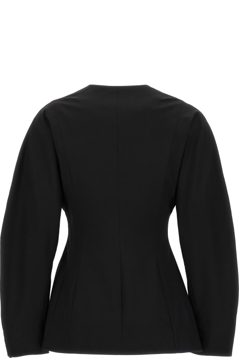 Coats & Jackets for Women Ganni Single-breasted Blazer
