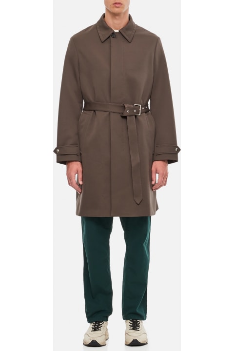 Raincoat In Technical Tailoring