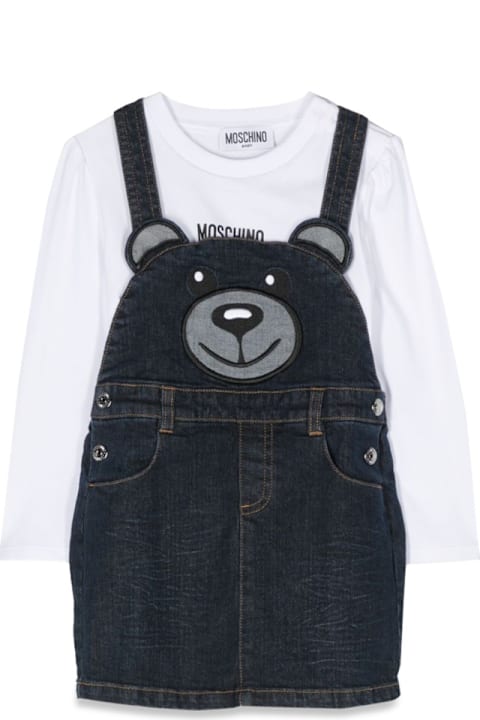 Accessories & Gifts for Girls Moschino Dungarees With T-shirt