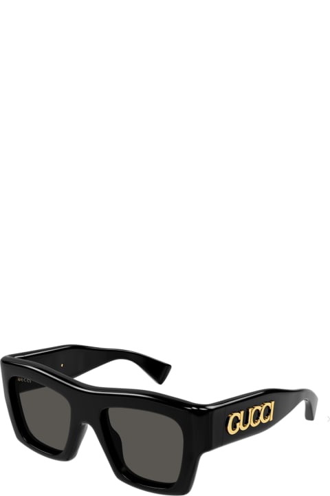 Gucci Eyewear Eyewear for Women Gucci Eyewear Gg1772s Gucci Lido 001 Nero Sunglasses