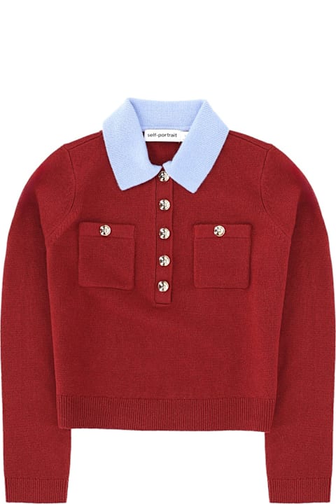 self-portrait لـ Men self-portrait Top Polo