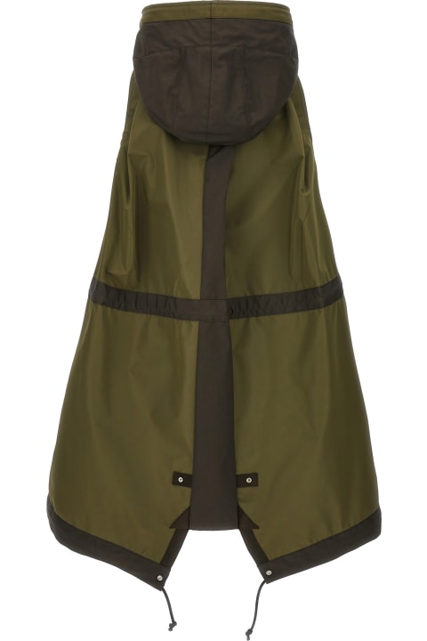 Sacai Coats & Jackets for Women Sacai Two-material Vest