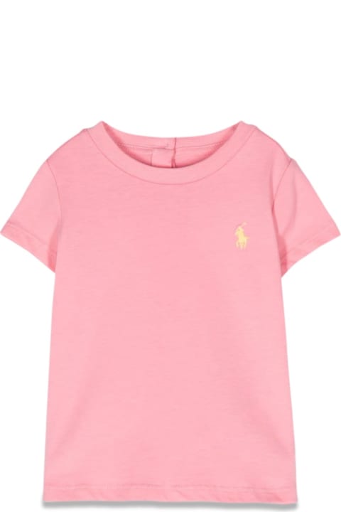 ベビーガールズ Polo Ralph LaurenのTシャツ＆ポロシャツ Polo Ralph Lauren Ss Cn Tee-tops-knitk241dc06