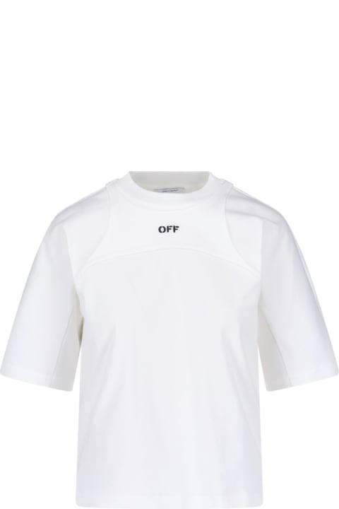 Off-White Topwear for Women Off-White Logo T-shirt
